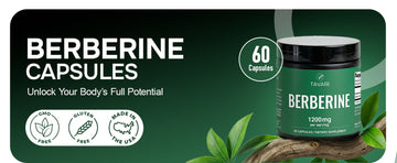 TAVARI Berberine 1200mg | 60 Capsules